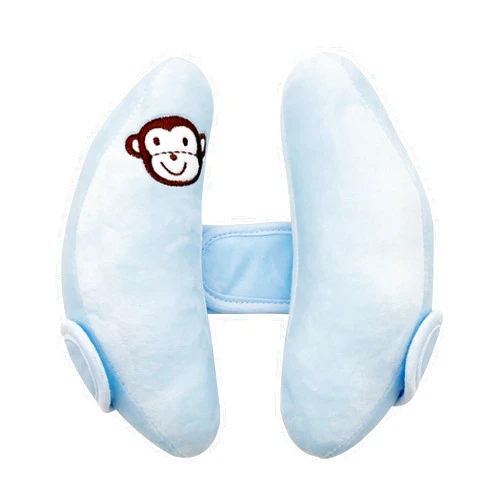 StoHua Adjustable Baby Head Neck Support Pillow,Baby Travel Pillow Cushion for Car Seat,Stroller Headrest Pillow for Infants,Head and Neck Support Pillow for Pushchair,Blue