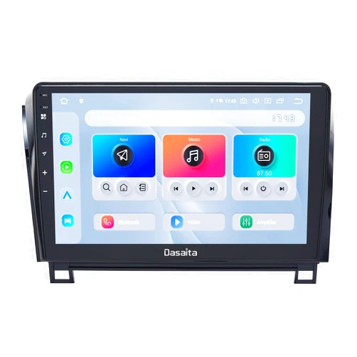 Dasaita Android 13 Car Stereo for Toyota Tundra 2007-2013 with Wireless Carplay & Android Auto, 10.2