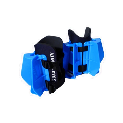Aquastrength Aquatic Resistance Fins | Increase Drag for Strength & Toning | Pool Fitness Water Leg Weights | Lower Body Pool Weight | Quick Start Guide and Online Programs.
