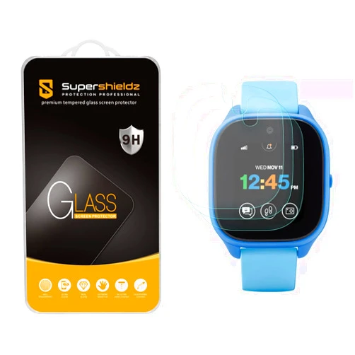 Supershieldz (3 Pack) Designed for Verizon (Gizmo Watch 3) Tempered Glass Screen Protector, Anti Scratch, Bubble Free
