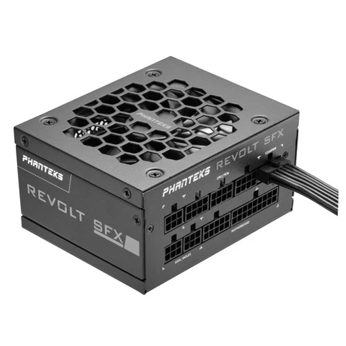 Phanteks (PH-P850PSF_02) Revolt SFX 850W 80PLUS Platinum, Super Compact SFX Form Factor, ATX 3.0, PCIe 5.0 Power Supply, Fully Modular, Platinum-Rated Efficiency, Silent Fan, Black