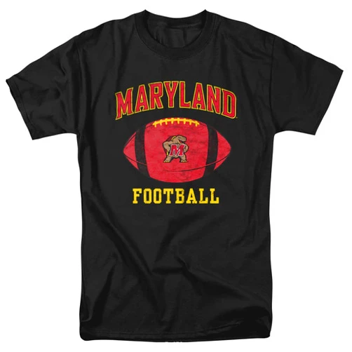 LOGOVISION Official Collegiate Football Ball Design Unisex Adult Apparel for Men & Women T-Shirt Collection