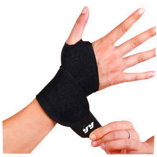 Ovyuzhen Wrist Support Brace Sports Exercise Training Hand Protector Neoprene Wrist Wraps with Thumb Loops -Suitable for Both Right and Left Hands