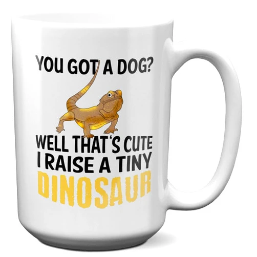 22Feels Large Funny Bearded Dragon Mug Pet Lizard Mom Coffee Cup Dad Breed Kid Reptile Herpetologist Men Women (15oz)