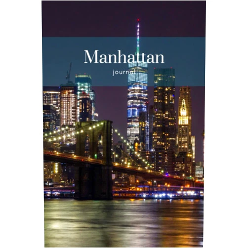 By The Blue Icebird Press (Author) Manhattan Journal: New York diary | Travel journal for Manhattan | Lined NYC notebook | A5 New York City book for writing | 120 pages | 6 x 9 inch