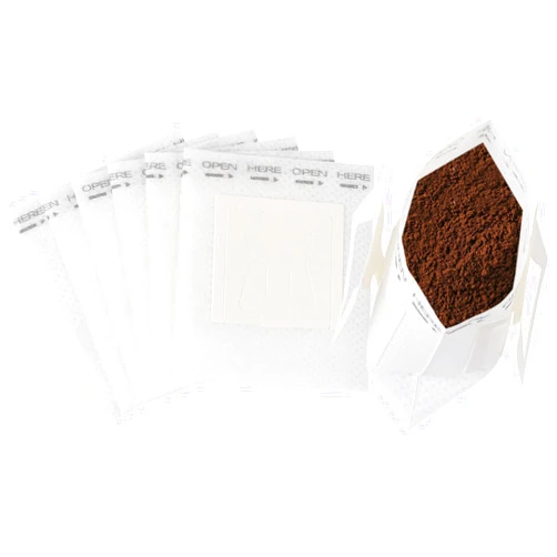 MIDELONG 50Pcs Portable Coffee Filter Paper Bag, Hanging Ear Drip Coffee Bag single Serve, Disposable Drip Coffee Filter Bag Perfect for Travel, Camping, Home, Office