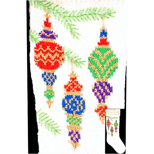 Elegant Heirlooms Christmas Stockings Kits for Knitting Elegant Ornaments