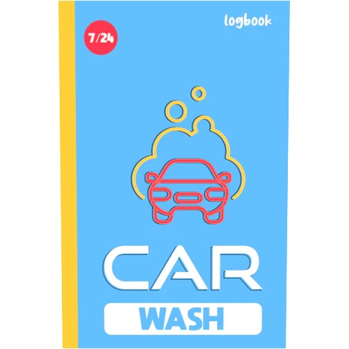 Kechroud adel car wash log book: Vehicle wash 
