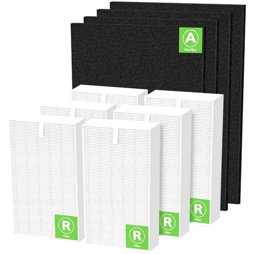 Isinlive 6 Pack HPA300 Hepa Filter Replacement Compatible with Honeywell HPA300 HEPA Air Purifier, Fits for Honeywell Air Purifier Filter Replacement - Models HPA300 HPA300VP HPA304 HPA3300