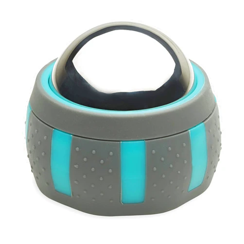 Gaiam Restore Therapy Muscle Massage Roller Ball - Easy-Glide Roller with Comfort Grip Base, Muscle Massage Tool to Help with Sore Muscles