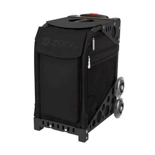 ZUCA Sport Stealth Sport Insert Bag and Black Frame with Flashing Wheels