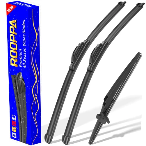 Rooppa 3 wipers Replacement for 2003-2009 Toyota 4Runner, Windshield Wiper Blades Original Equipment Replacement - 22