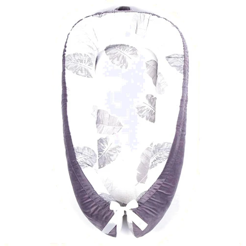 Parkside Wind Baby Lounger Cover for Co Sleeping Baby Portable Lounger Nest Infant Bassinet Reversible 100% Cotton Newborn Lounger Cover for Bedroom/Travel