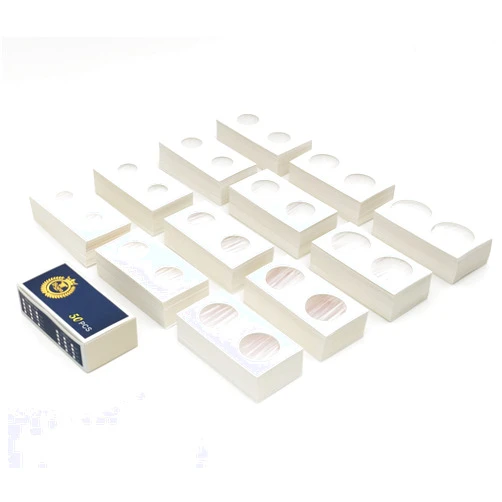 Boen 600Pcs Coin Holder 12 Assorted Sizes are Professional Coin Holders for Colletors (Coin Flips 12 Assorted Sizes 600 pcs)