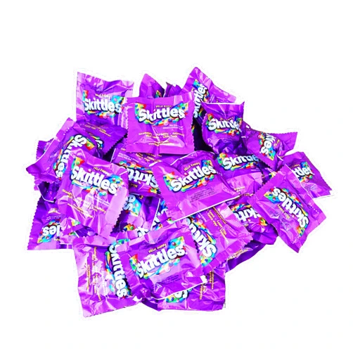 NLS Candy Co. Skittles Wild Berry Fun Size Packets, Bulk Candy, 30 Packets