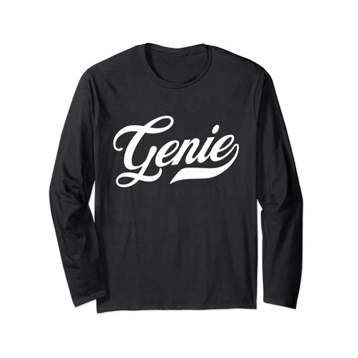 Visit The Funny Sayings Design Good Mood, Funny Sayings & Sarcastic Quotes - Genie Long Sleeve T-Shirt