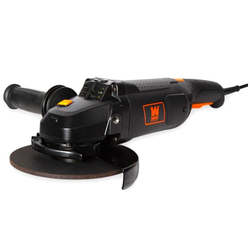 WEN 15-Amp 7-Inch Angle Grinder with Reversible Handle (94487)
