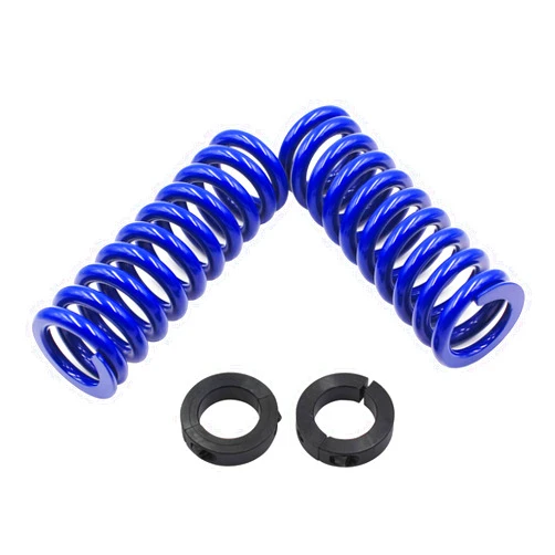 LOSTAR Pair(2) Yam-aha Golf Cart Shock Springs Blue For Yam-aha G14 G16 G19 G22 G29 - Heavy Duty Rear Coil Spring