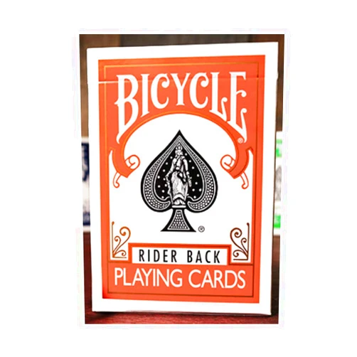 U.S. Playing Card Company MMS Cards Bicycle Orange Back USPCC Trick