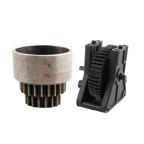 Hardware Pinhaijing Set of 2Pcs 1/10 RC Nitrol Car Buggy Model Replacement 02076 Two Speed Transmission Complete with Clutch Bell 16T 21T for HSP 94122