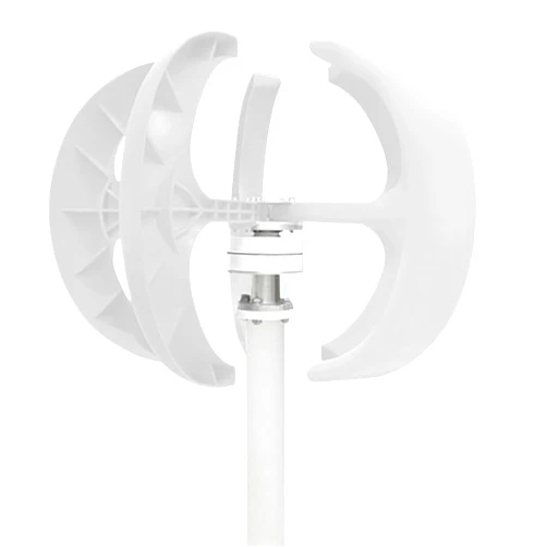 Gdrasuya10 Wind Turbine Generator, Wind Turbine Generator 5 Blade Lantern vertical Axis W/Controller 600W 12V (24V)