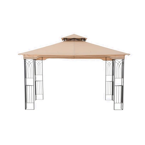 Sunjoy Tan Replacement Gazebo Canopy for 10 x 12 Regency II Patio Gazebo, Easily Update Your Gazebo