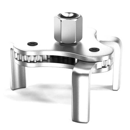 Lernbac Universal Oil Filter Wrench Adjustable, from 2-1/2 inch to 4.5 inch 3 Jaw Oil Filter Removal Tool Set, Efficiency 2 Way Oil Filter Wrench