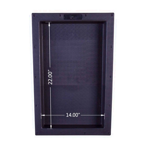 Uni-Green Ready Tile Shower Niche Shelf 17X25 Single Shelf and Built In Shower Shelf Insert for Bathroom Niche Storage, Water and Leak Proof Large Wall Niche Insert