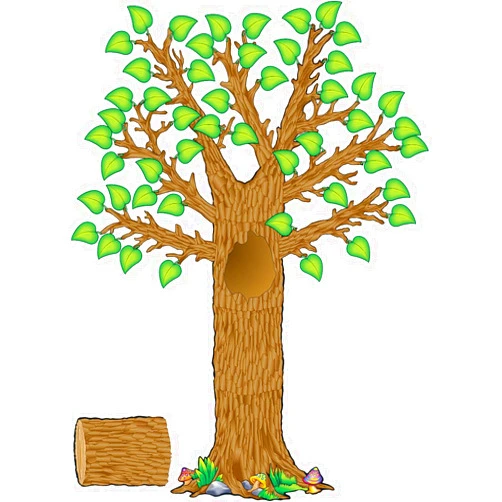 Teacher Created Resources Seasonal Tree Bulletin Board Display Set (4405), Multi Color