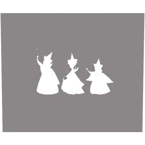 Creative Concept Ideas Sleeping Beauty Fairy Godmothers Decal Vinyl Sticker|Cars Trucks Vans Walls Laptop| White |5 x 3 in|CCI491