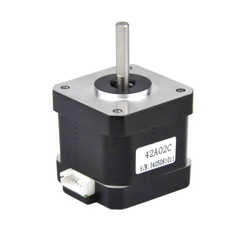 RTELLIGENT Nema 17 Stepper Motor 1PC/3PCS/5PCS, 2 Phase Step Motor Bipolar 1.5A 59.5oz.in(42Ncm) 42x42x38mm 4-wire 30cm Long Cable for 3D Printer (1, 42A02C-Dupont)