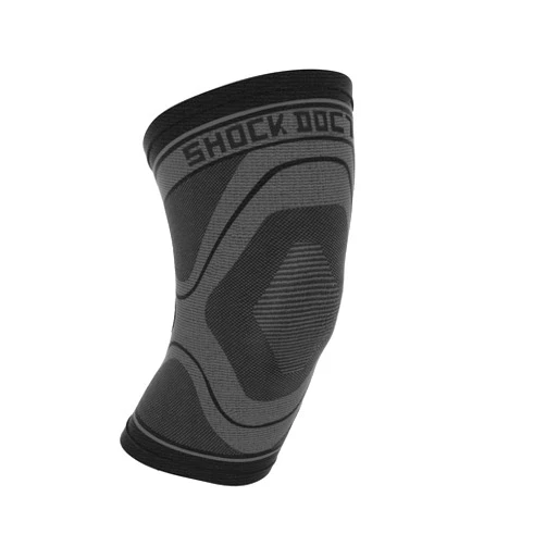 Shock Doctor Knee Compression Sleeve Knee Support Sleeve - Relieves Arthritis Pain, Tendonitis, and Patella Alignment Injuries for Men & Women - Includes 1 Sleeve (1 unit)