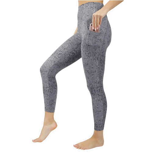 Yogalicious High Waist Squat Proof Soft Printed Leggings for Women