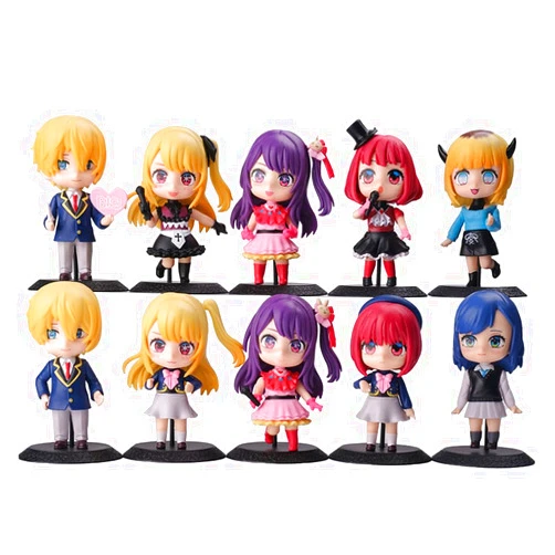 LUNK 10PCS/Set Anime Hoshino Ai/Hoshino Rubi/Arima Kana Action Figure Home Desktop Decoration Cartoon Figurine Gift for Anime Fans
