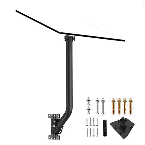 Burbifro Starlink Gen 3 Long Wall Mount, Adjustable 360 Degree for Better Signal, Burbifro Starlink Mounting Kit for Starlink Internet Kit Satellite, Compatible with Starlink Standard Gen 3 Dish