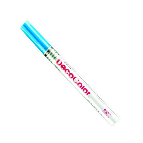 Uchida 200-C-70 Marvy Deco Color Fine Point Paint Marker Art Supplies, 1 Count (Pack of 1), Light Blue