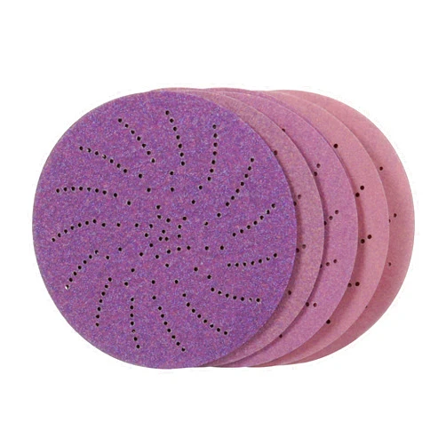 3M Xtract Cubitron II Hookit Paper Disc 732U, 80+ to 220+, 5 in, 15 Piece Multi-Pack Sanding Disc, Aluminum, Carbon Steel, Composites, Fiberglass, Topcoats and Paint