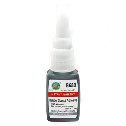 Guoelephant Rubber Glue, Rubber Adhesive, for bonding Between Rubber and Rubber, Rubber and Other Material. Instant Super Glue for Rubber, Tire, DIY Crafts, Rubber Edge, Rubber Tube, Rubber Product,etc.