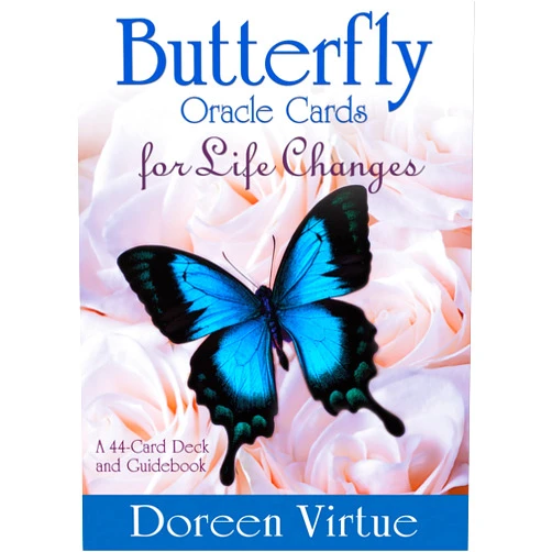 Doreen Virtue Butterfly Oracle Cards for Life Changes: A 44-Card Deck and Guidebook
