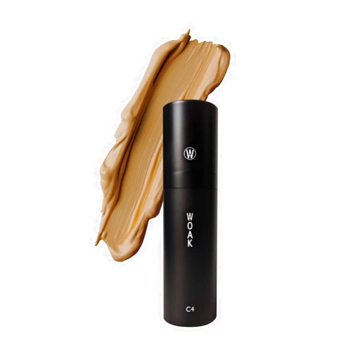 WOAK C4 – Men's Tinted Moisturizer BB CC Cream Foundation – Color Correcting Camo Complex – Hybrid Skin Care (Medium)