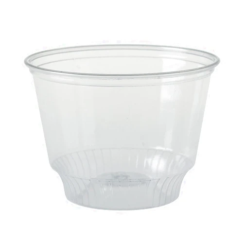 Solo SD8-0090 8 oz Clear Plastic Sundae Cup (Case of 1000)