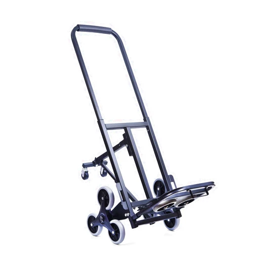 LEADALLWAY Stair Climbing Cart Heavy Duty 330lb Capacity,All Terrain Portable Folding Stair Climber Hand Truck with 8 Wheels Suitable for Small Refrigerators Washing Machines