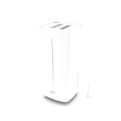 Stadler Form’s Eva Humidifier with WiFi, External Humidity Sensor, Automatic Mode, for Rooms of up to 860 sq ft, Ultrasonic Nebuliser, Dimmable LEDs, Suitable for Fragrant Oil, White