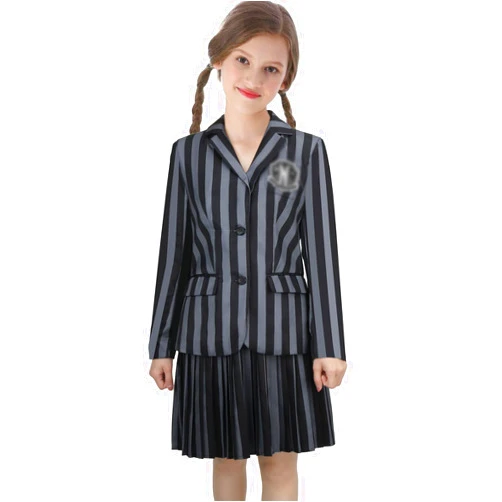 FOTOLARE Girls Costume Uniform Academy School Suits Kids Cosplay Outfits Halloween Party Dress