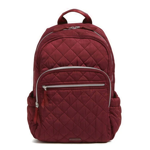 Vera Bradley Performance Twill Campus Backpack, Raisin