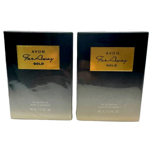 AVON Set Of 2: Far Away Gold Eau De Pafum Spray (1.7 fl. oz.)