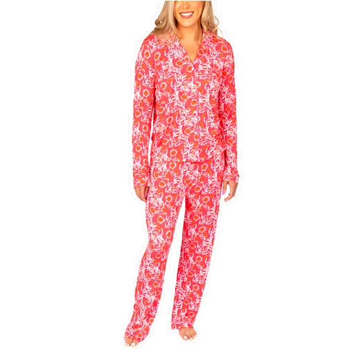 Mary Square Charlotte - Viscose Blend Women's 2-Piece Pajama Pant Set