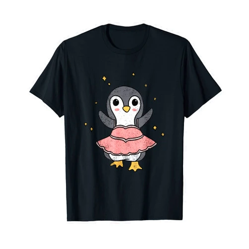Dancing Penguin Ballerina for Ballet Dancer Vintage T-Shirt