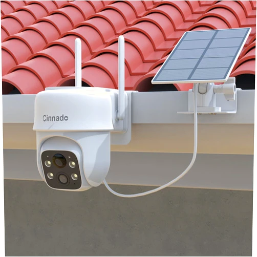 HOLACA Gutter Mount Bracket Kits Compatible with Cinnado B6 2K/3MP Solar Security Cameras Wireless Outdoor and Cinnado Solar Panel