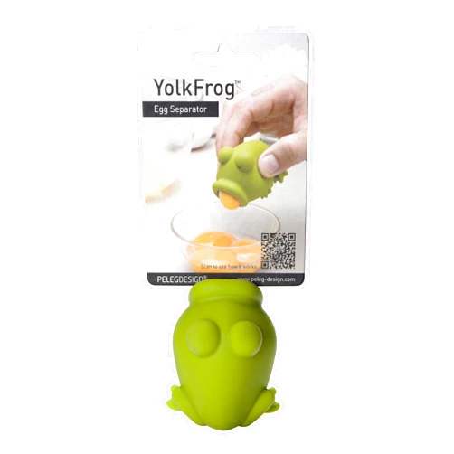 PELEG DESIGN 4992831914747 Egg Separator, York Frog, Green Unknown